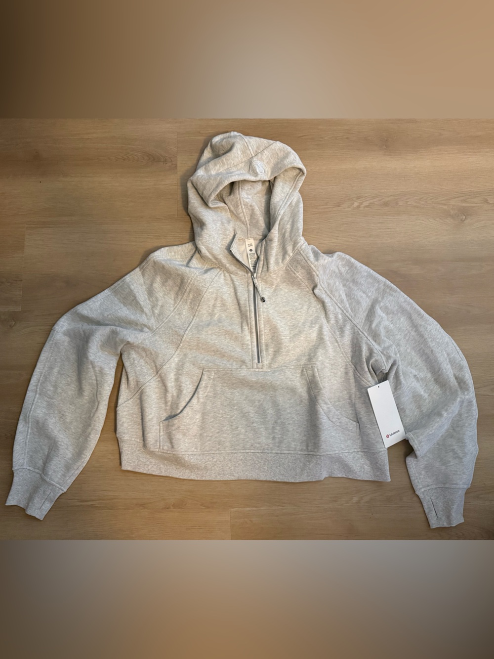 NWT Lululemon Scuba Oversized Half Zip Hoodie size XL/XXL